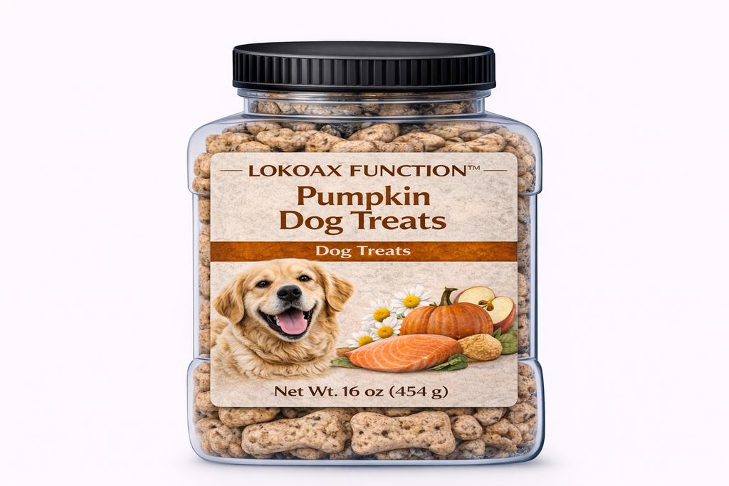 LOKOAX FUNCTION™ Pumpkin Dog Treats