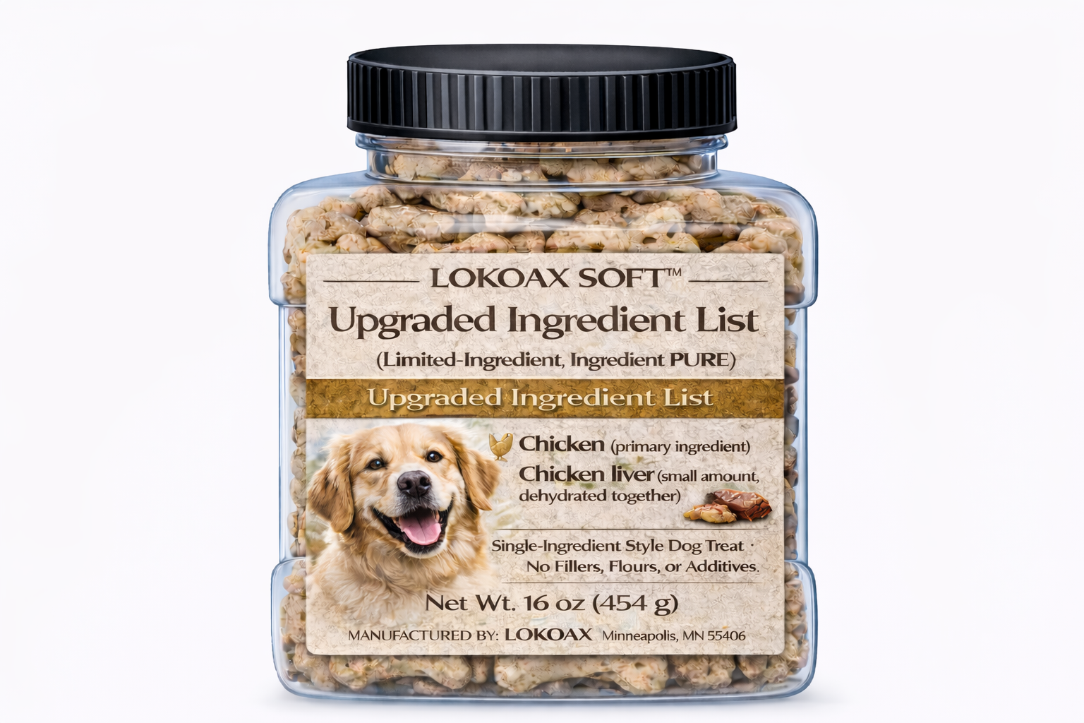 LOKOAX SOFT™ Single-Ingredient Dog Treats