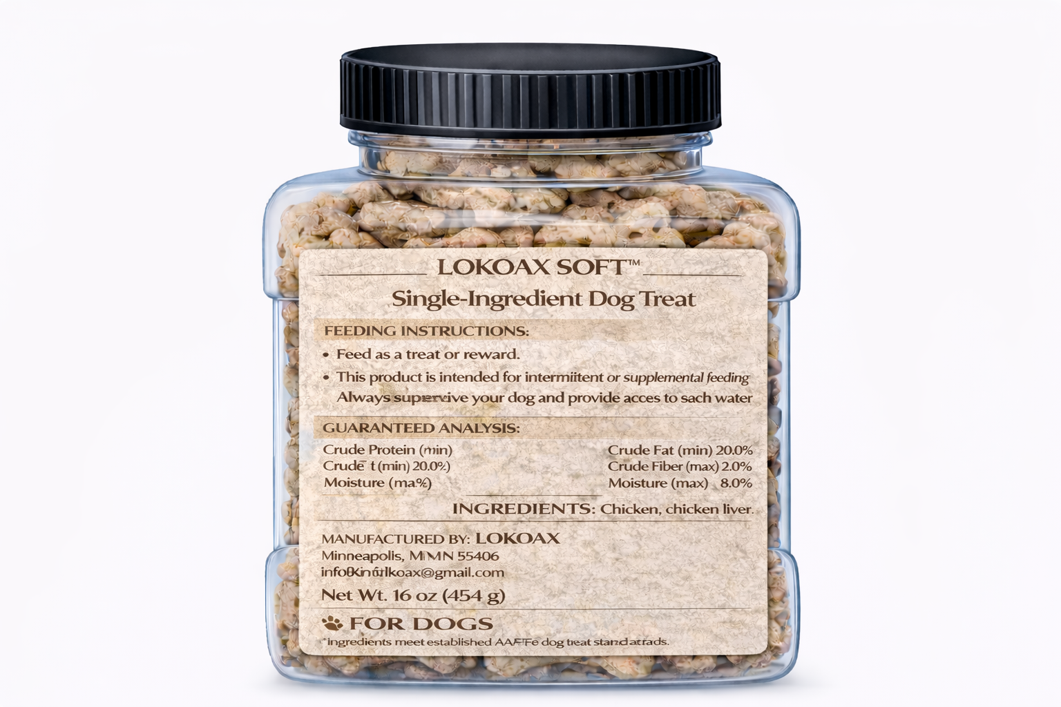 LOKOAX SOFT™ Single-Ingredient Dog Treats