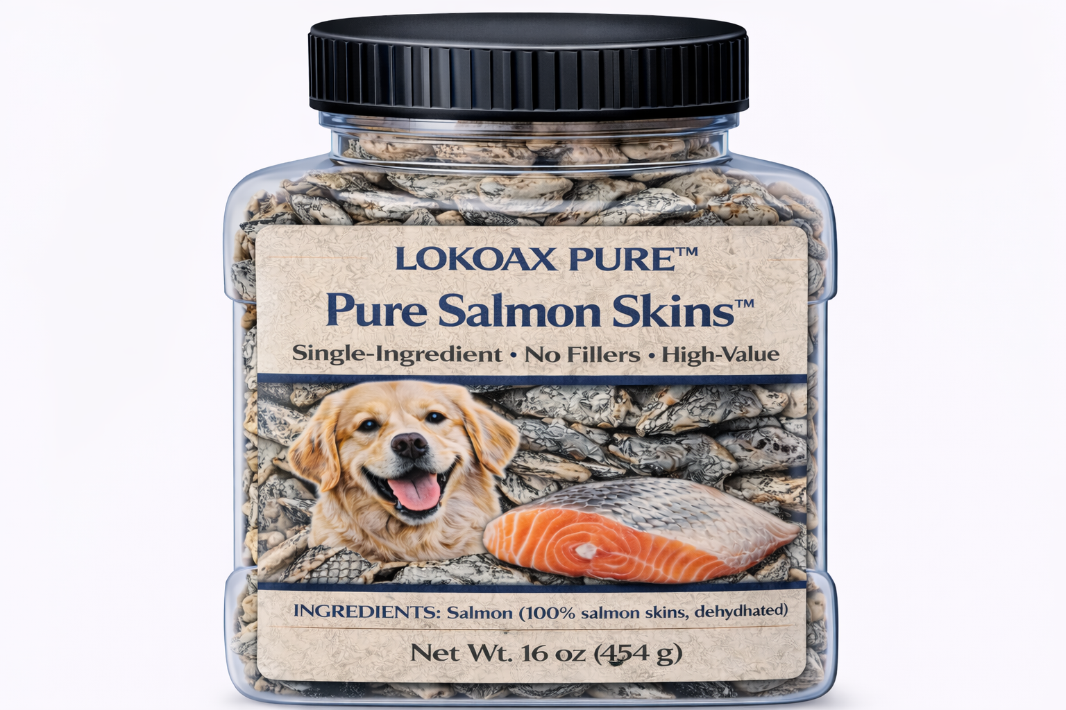 LOKOAX PURE™ Pure Salmon Skins™