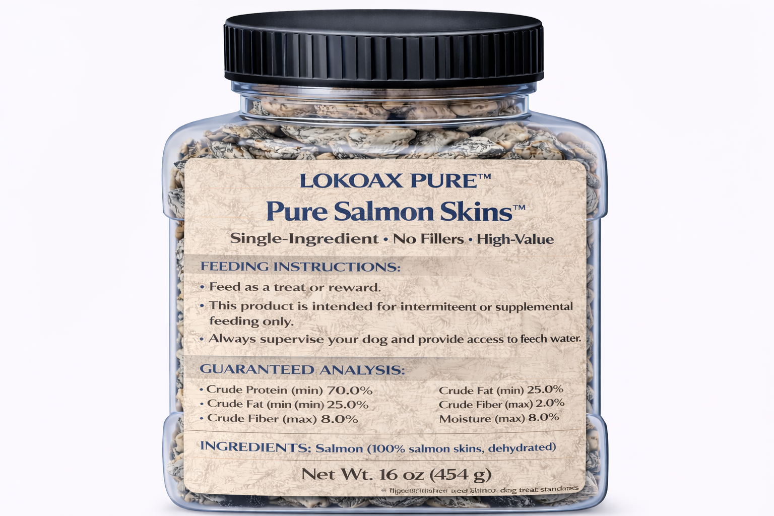 LOKOAX PURE™ Pure Salmon Skins™