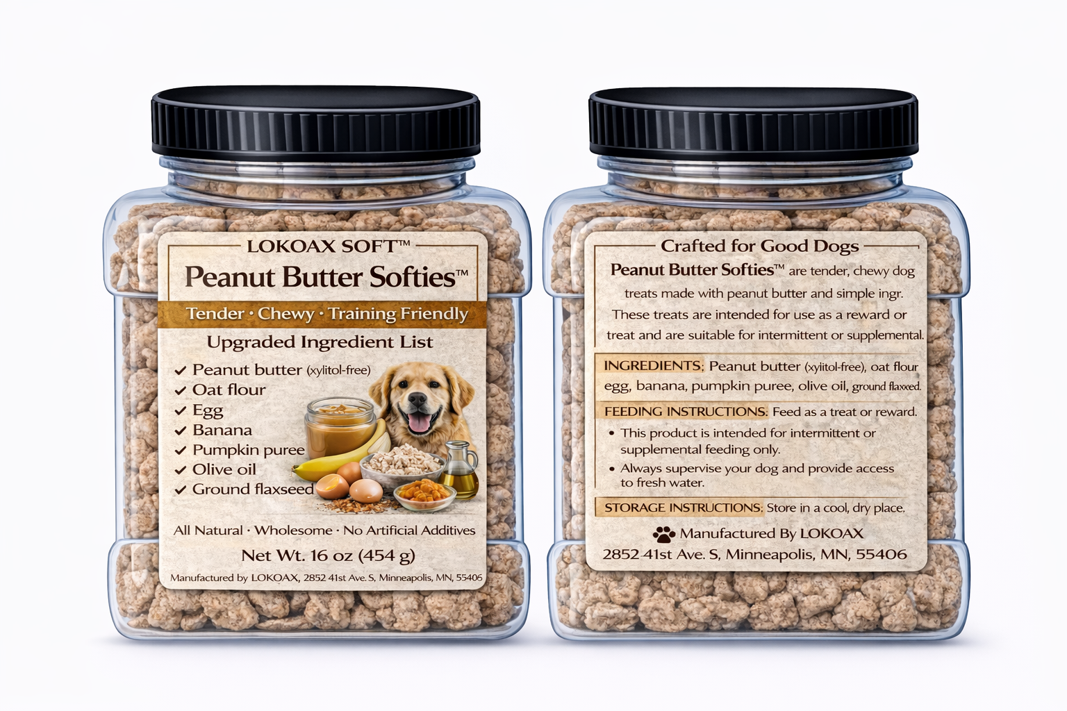 LOKOAX SOFT™ Peanut Butter Softies™