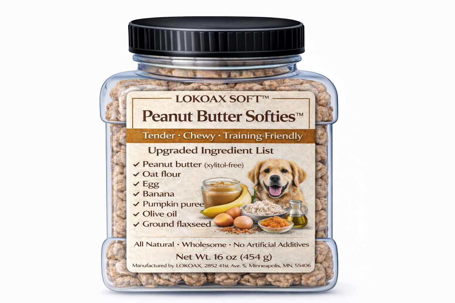 LOKOAX SOFT™ Peanut Butter Softies™