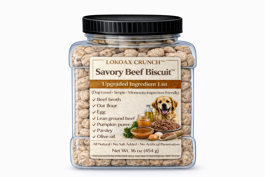 LOKOAX CRUNCH™ Savory Beef Biscuit™