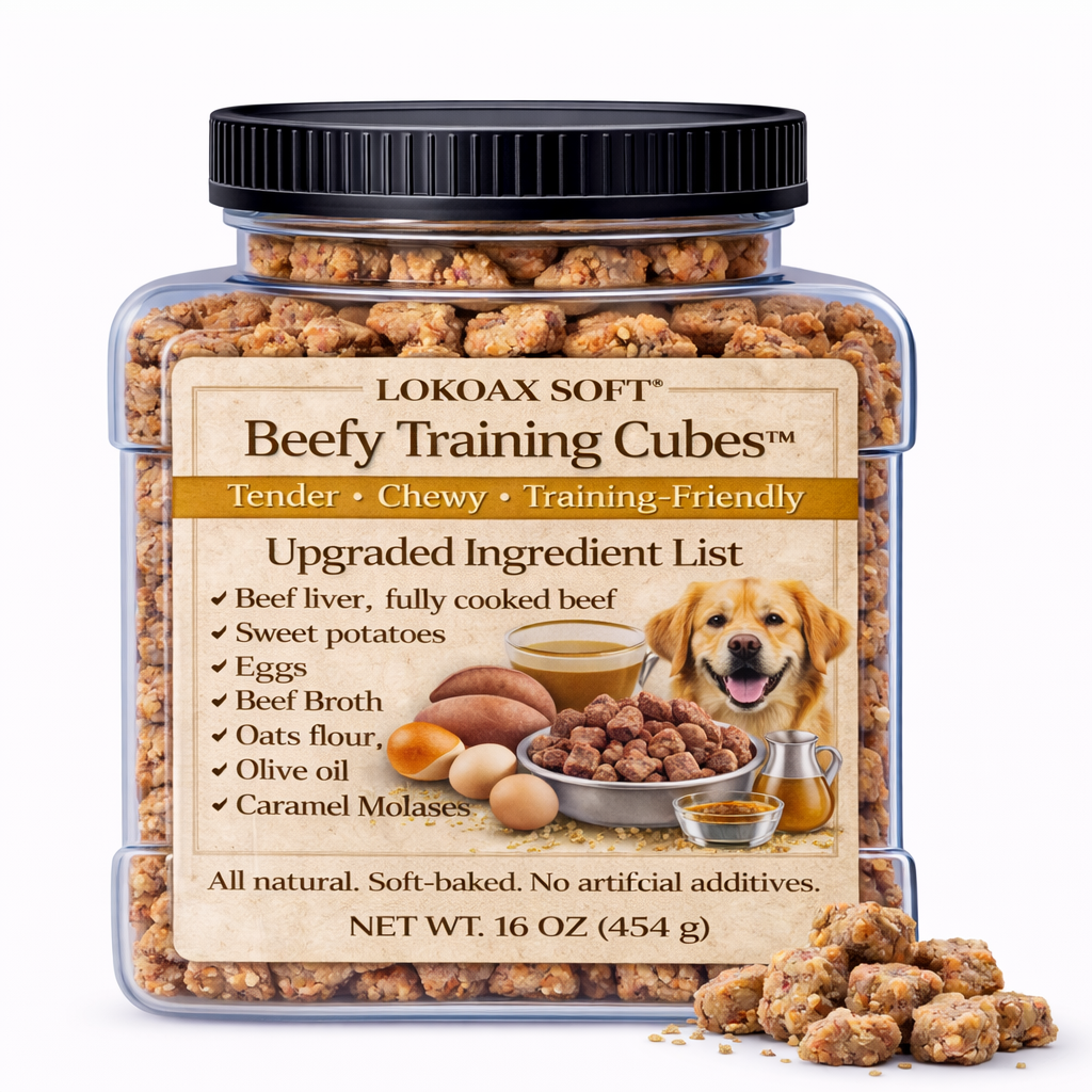 LOKOAX CRUNCH™ Beefy Training Cubes™