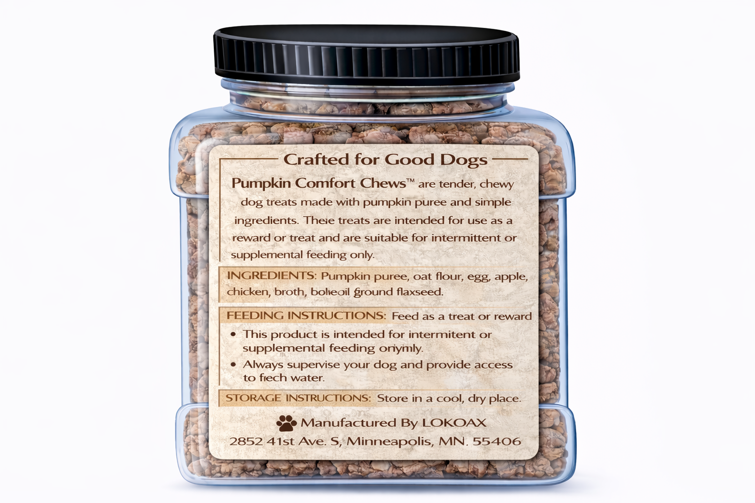 LOKOAX SOFT™ Pumpkin Comfort Chews™